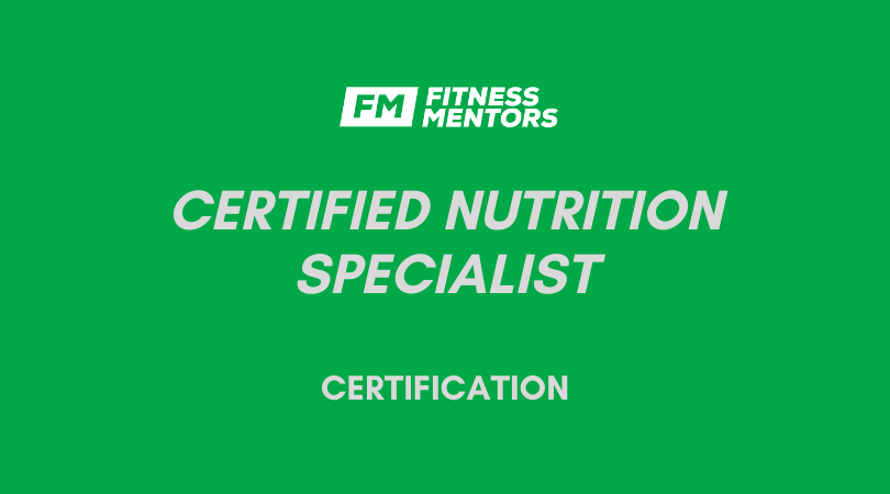Certified Nutrition Specialist